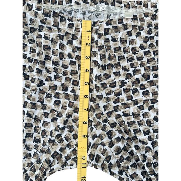 Snoskins Double Knit Jacquard Abstract Print Pull On Pants - Size Small - Picture 6 of 9